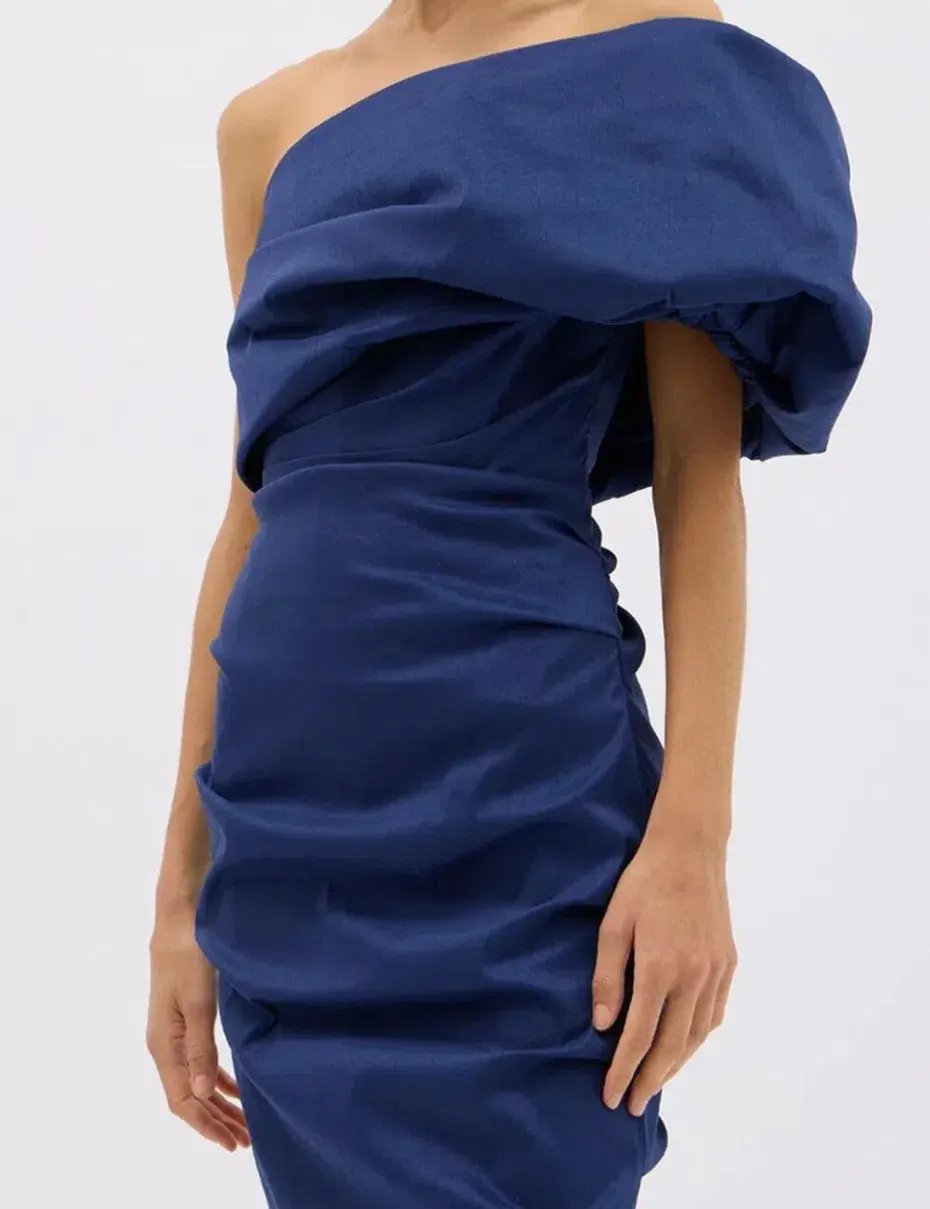 Rachel Gilbert Kat Dress Navy Size 3/ AU 12 photo 3