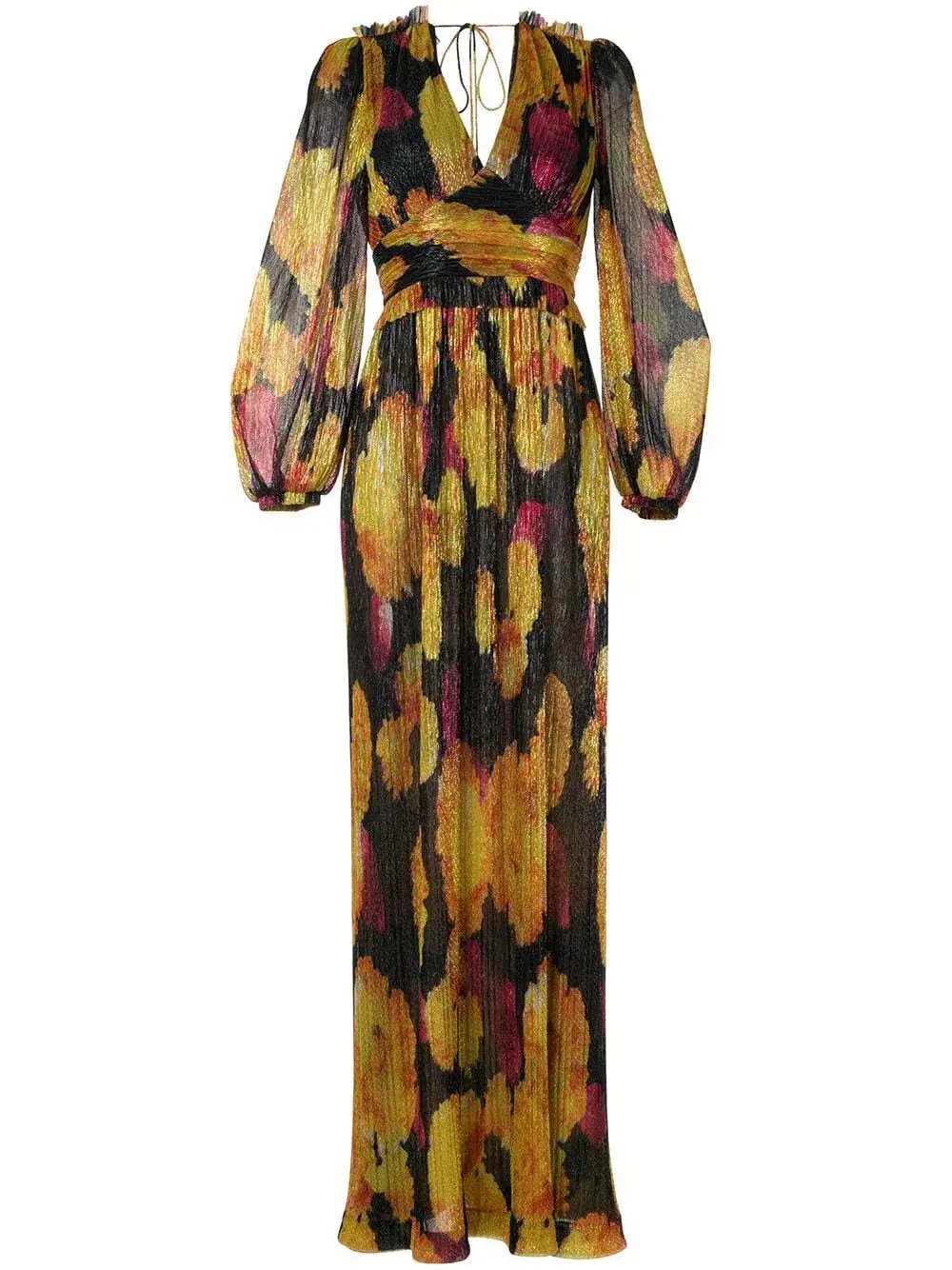Rebecca Vallance Astoria Long Sleeve Gown Multi Size 10 photo 4