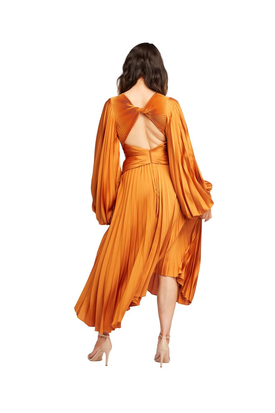Acler Palms Dress - Tumeric photo 3