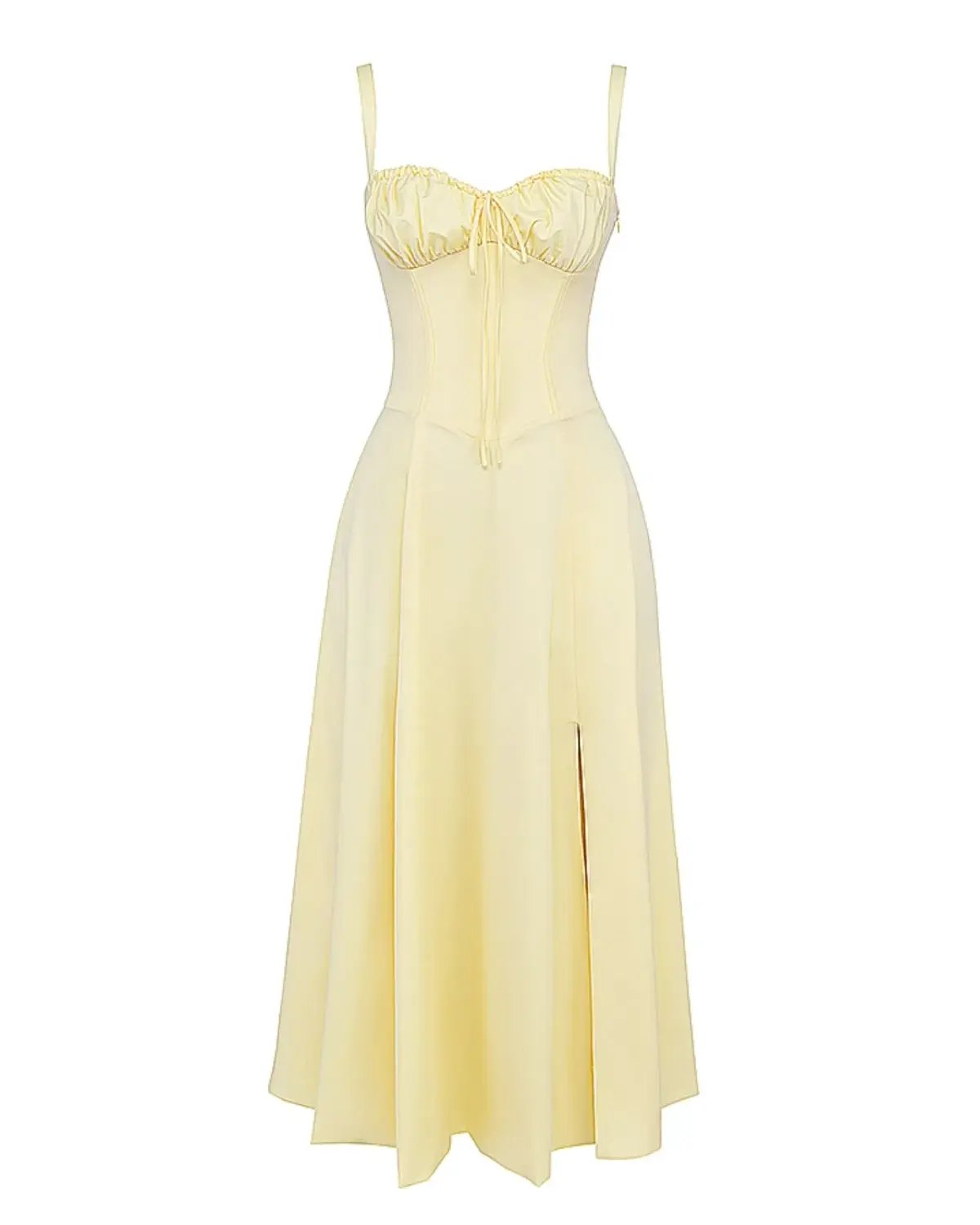 House Of CB Carmen Bustier Sundress Buttercup Size AU 12 photo 5