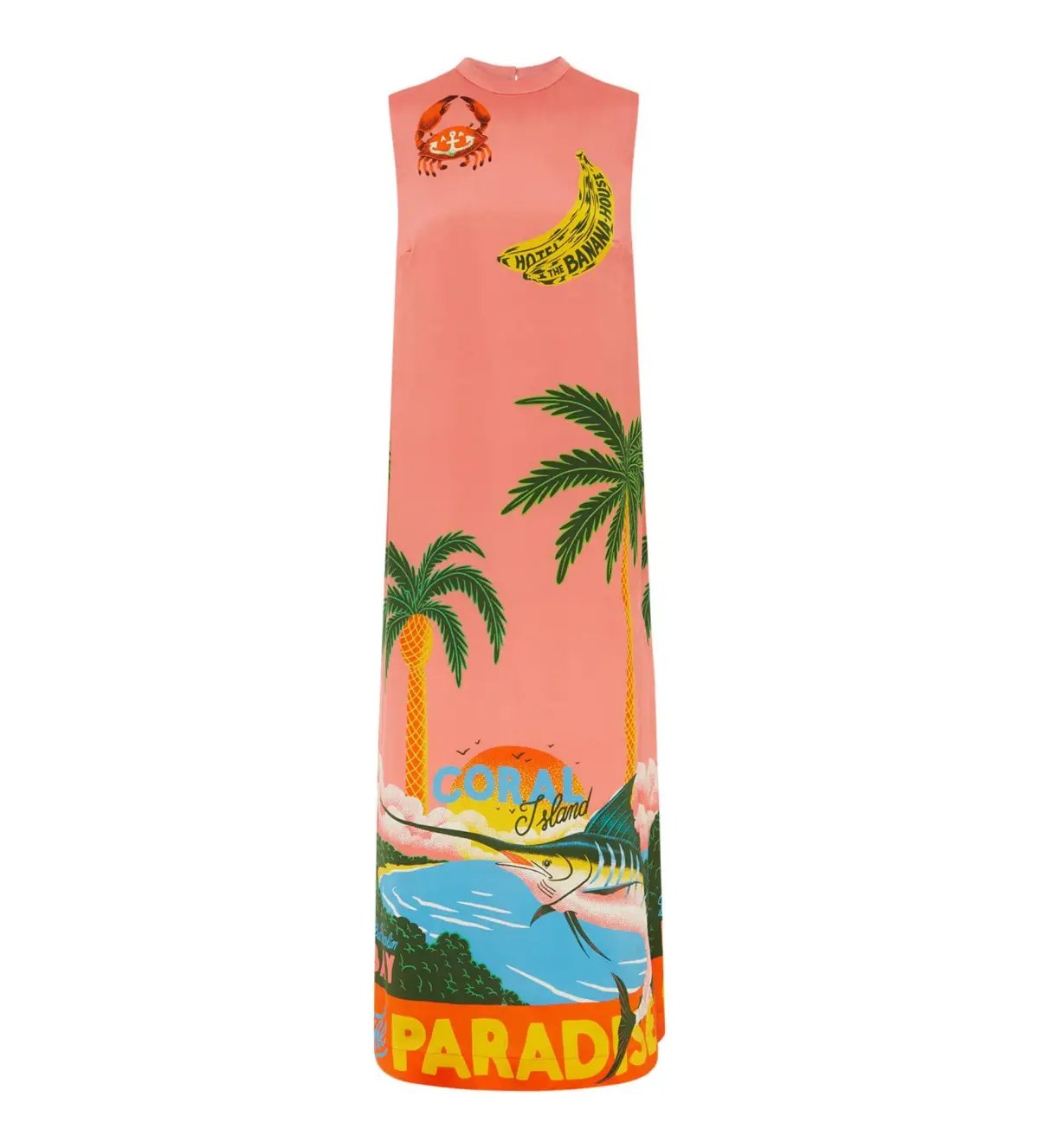 Alemais Paradiso Silk Midi Dress in Print Size 16 photo 6