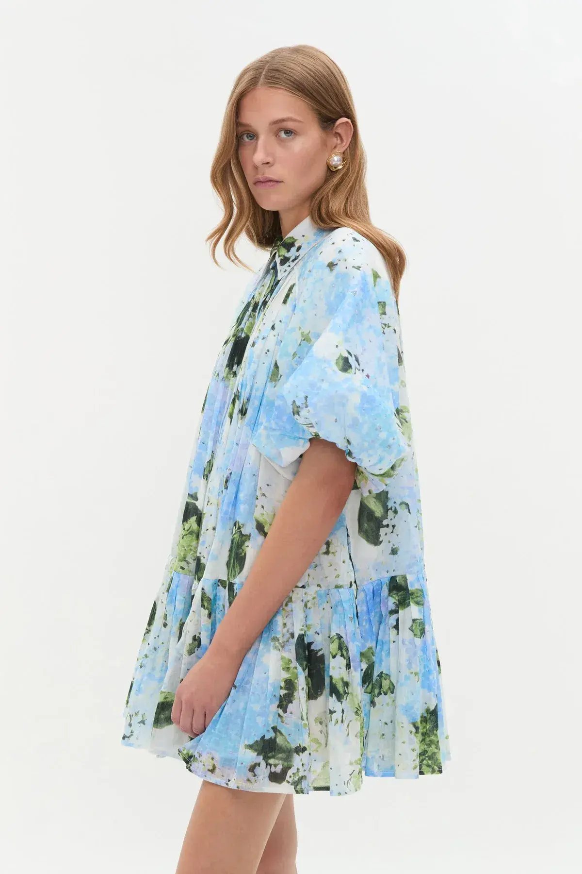 ANTHEA MINI SMOCK DRESS photo 4