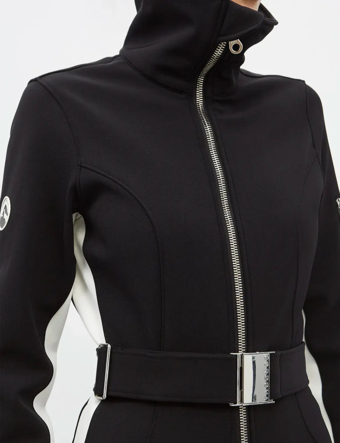 Cordova Striped Signature Ski Suit Onyx Size 8 photo 4