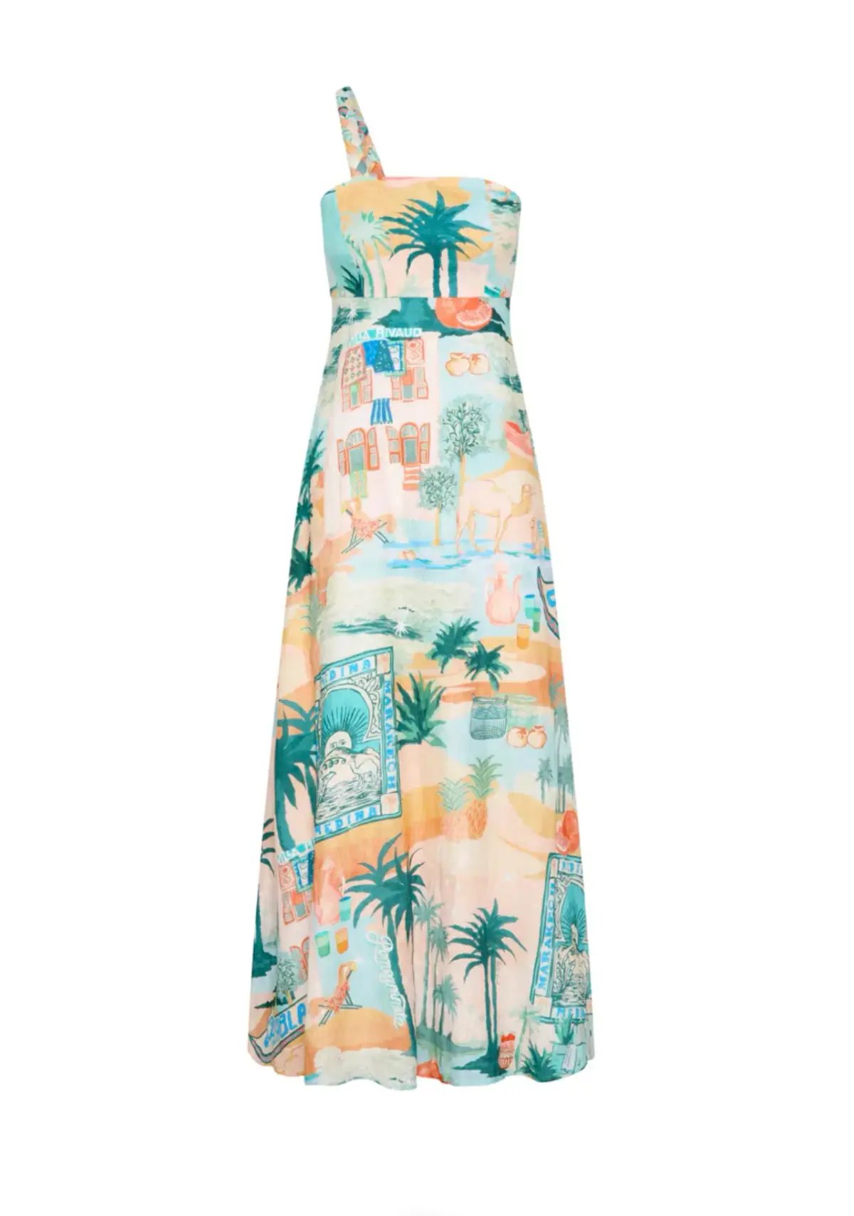 Kate Ford Palo Verde Braid Shoulder Dress Sierra Size 2/AU 10 photo 5