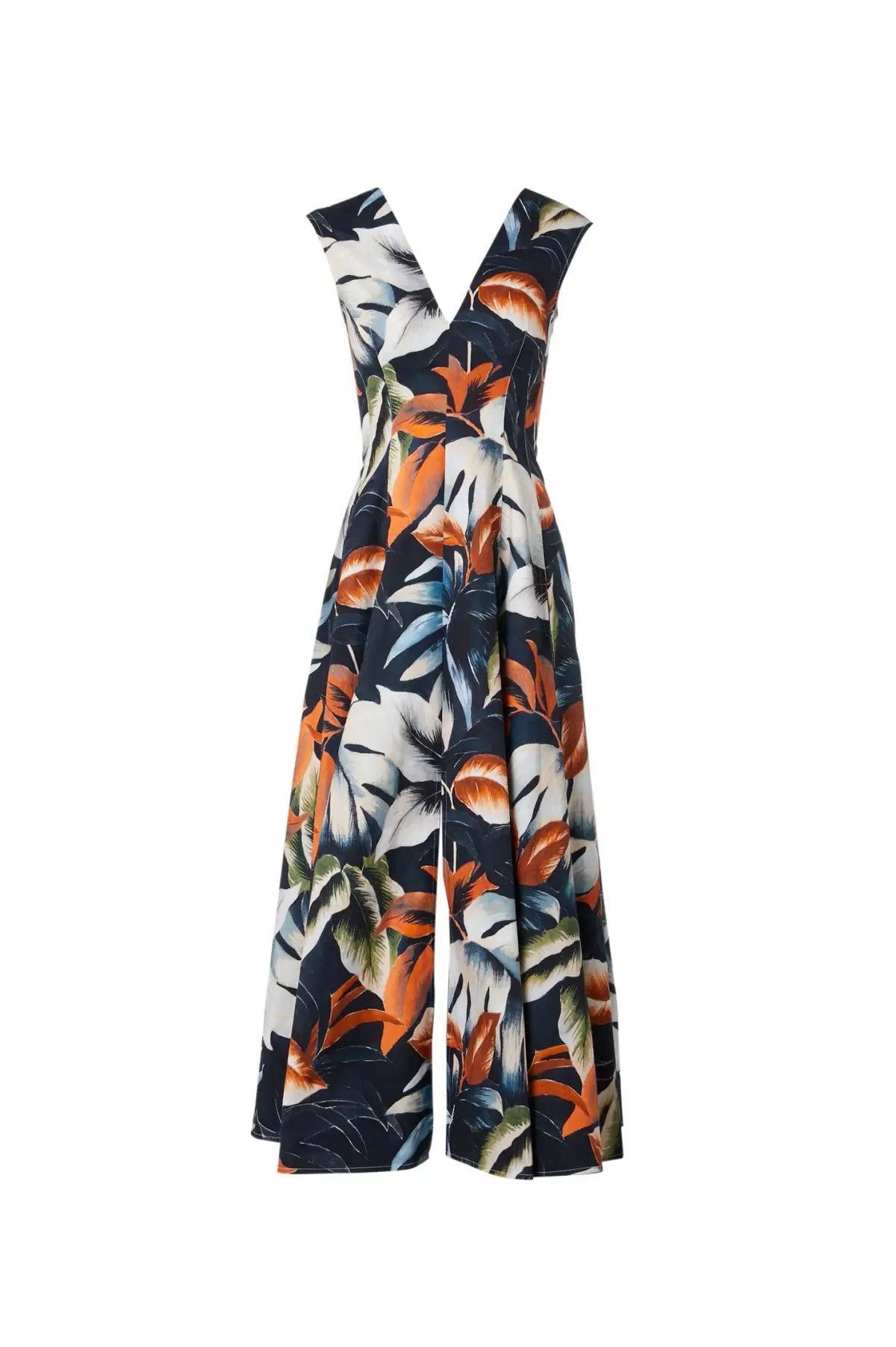 Scanlan Theodore Tropical Print Midi Dress Sienna Size 10 photo 4