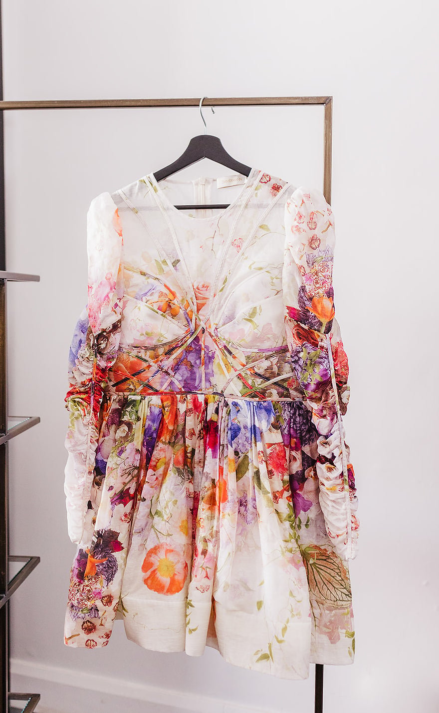 Zimmermann Prima Paneled Mini Floral Dress photo 3