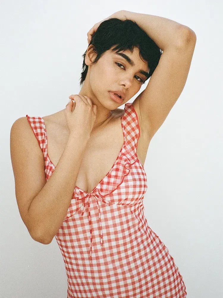Realisation Par The Heidi Rouge Gingham Size AU 6 photo 2