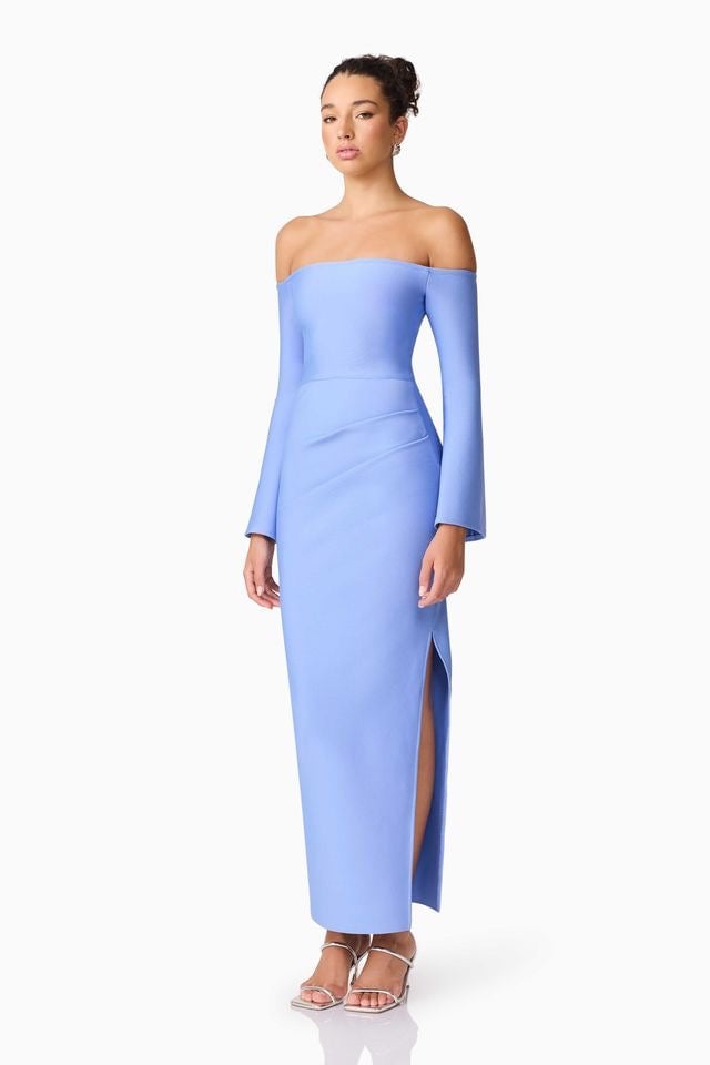 Elliatt Sonya Midi Dress - Blue photo 4
