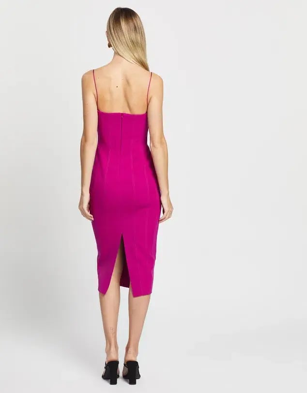 Misha Irisa Dress Pink Size 10/M photo 2