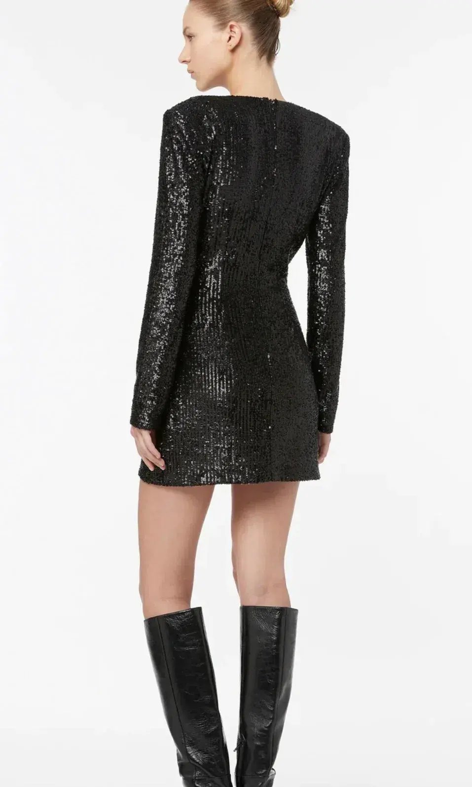 Manning Cartell Before Pop Long Sleeve Mini Dress Black Size XS / AU 6 photo 3