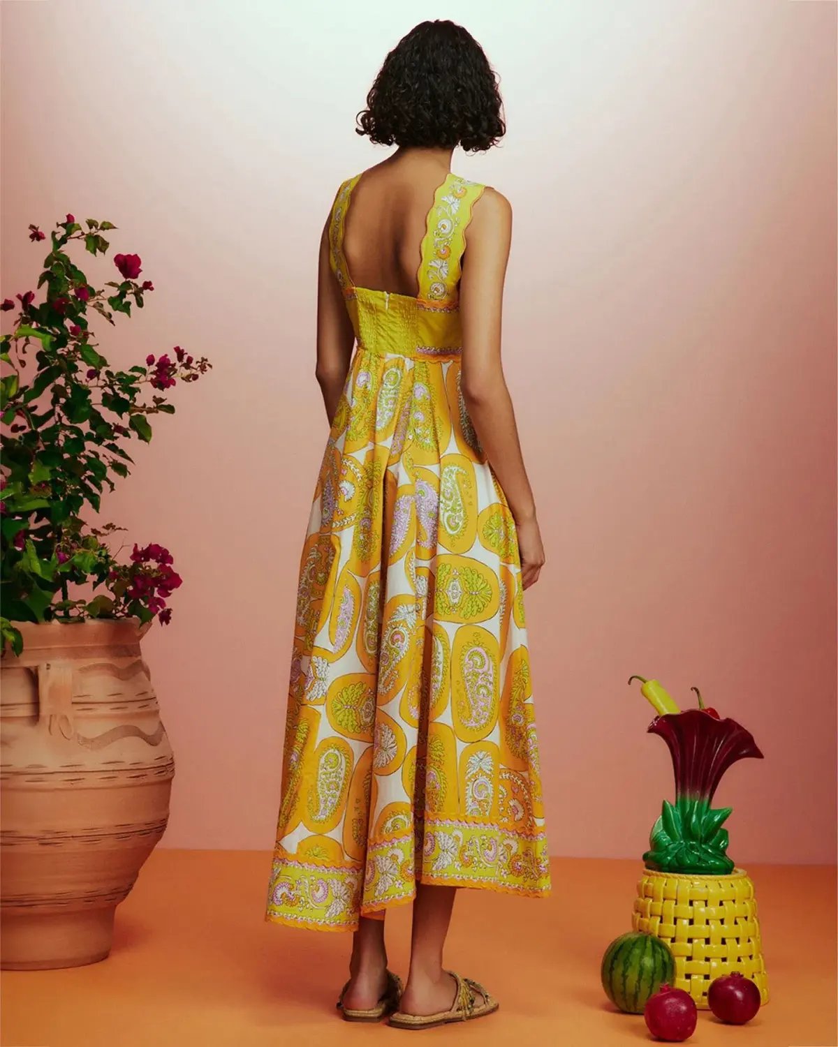 Alemais Diana Summer Dress Print Size 12 photo 2