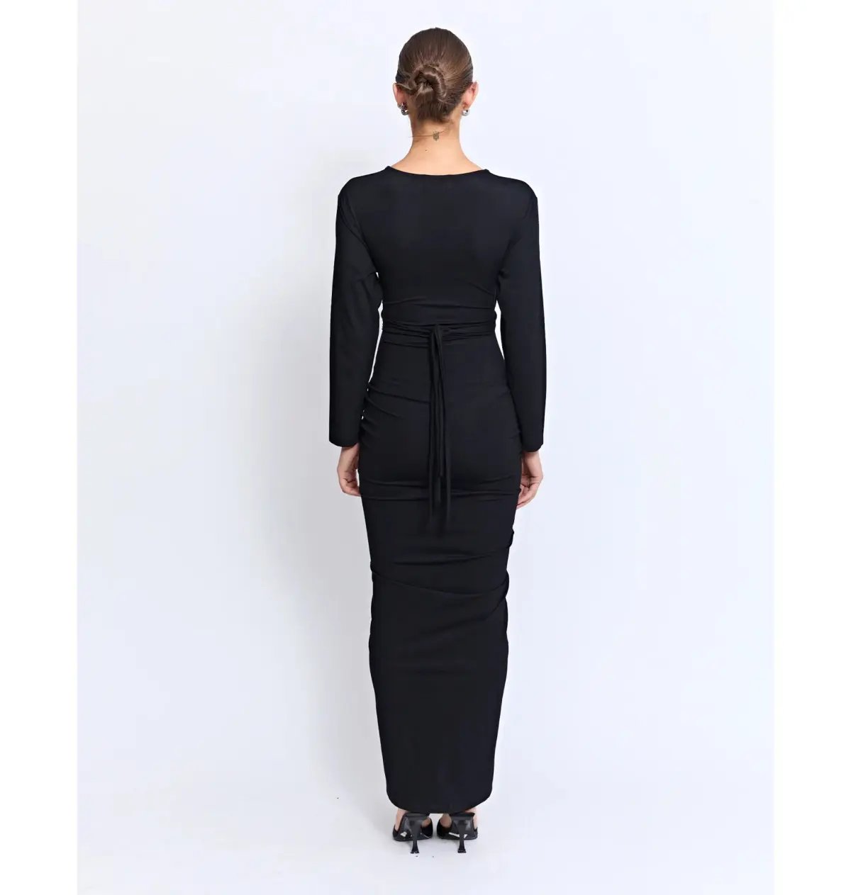 Pfeiffer Fontaine Dress Black Size AU 8 photo 4