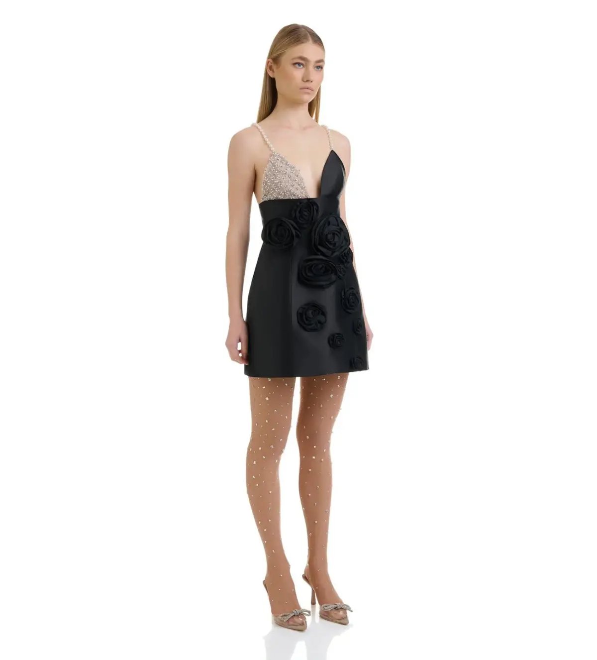 Eliya The Label Karina Mini Dress in Black Size XXL / AU 16 photo 3