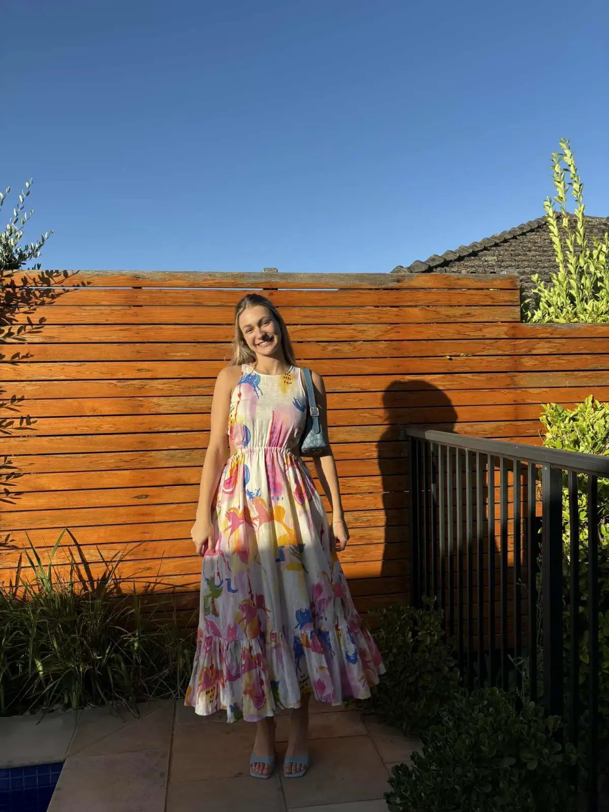 Leo Lin Carousel cut out maxi dress size 8 photo 2