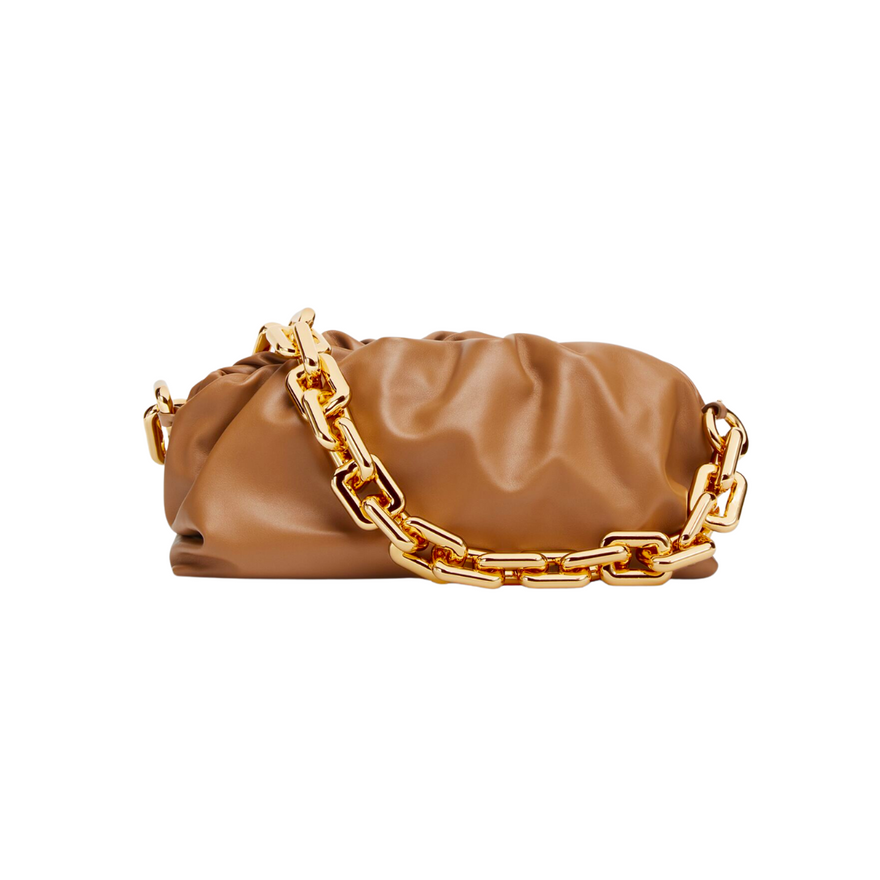 Bottega Veneta Chain Pouch Bag (teak) photo 2