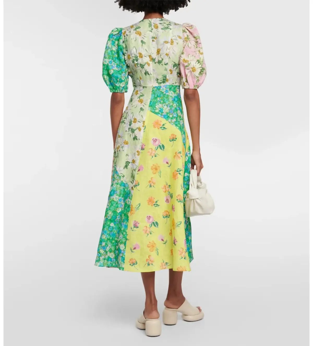 Alemais Kenzie Midi Dress Multi/Floral Size 16 photo 3
