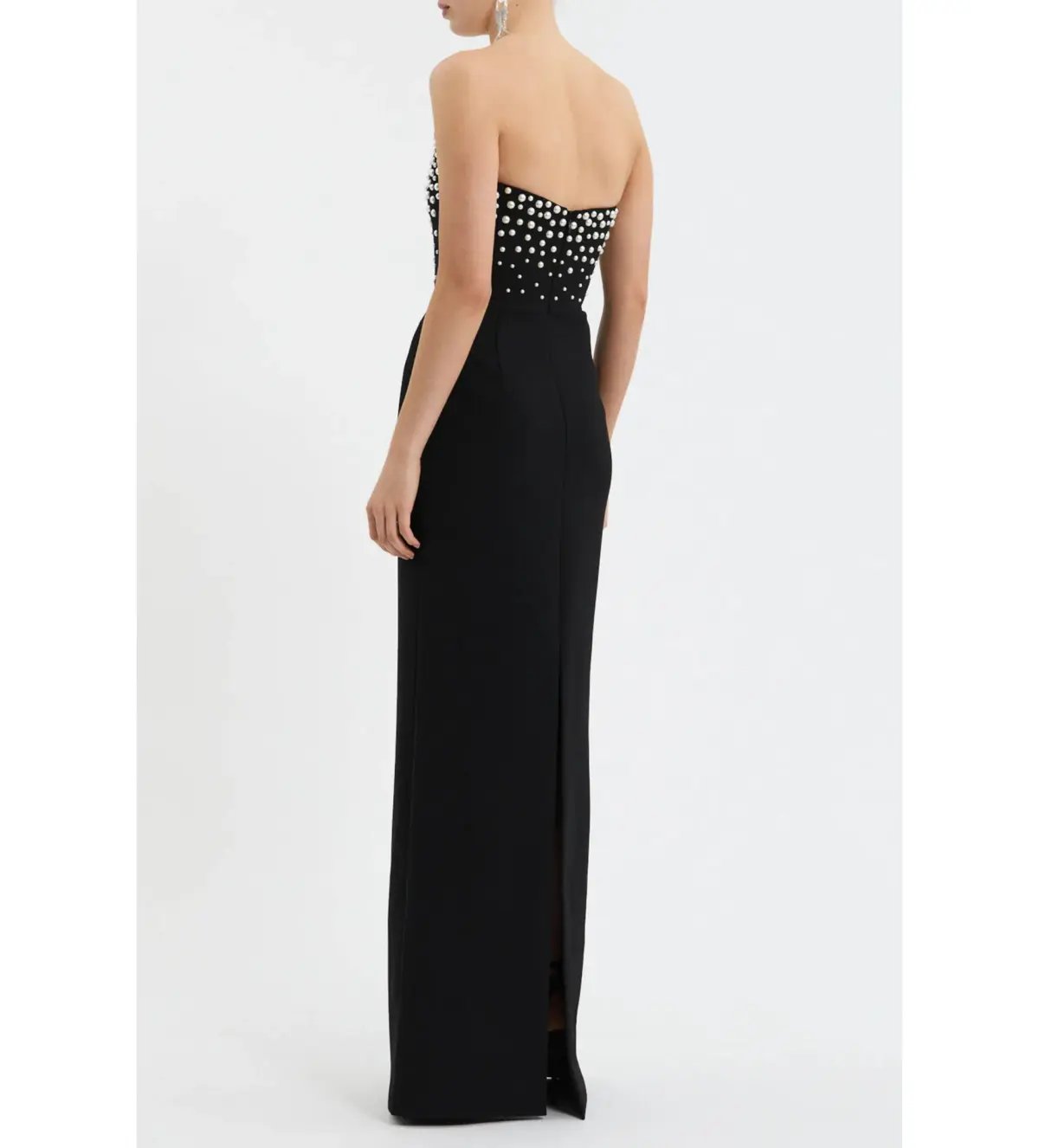 Rebecca Vallance Lynette Gown Black Size 10 photo 3