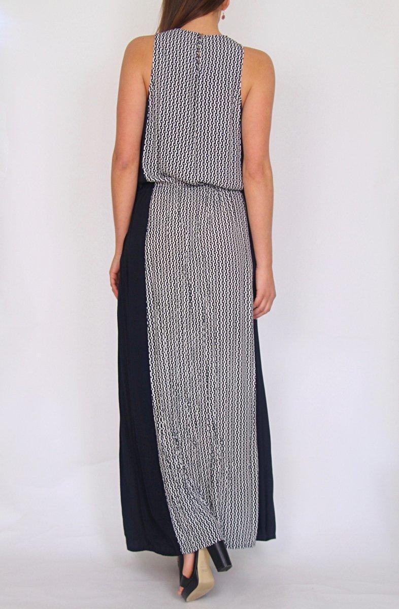Sass & Bide rhythm and blues maxi grey print sz 8 photo 2