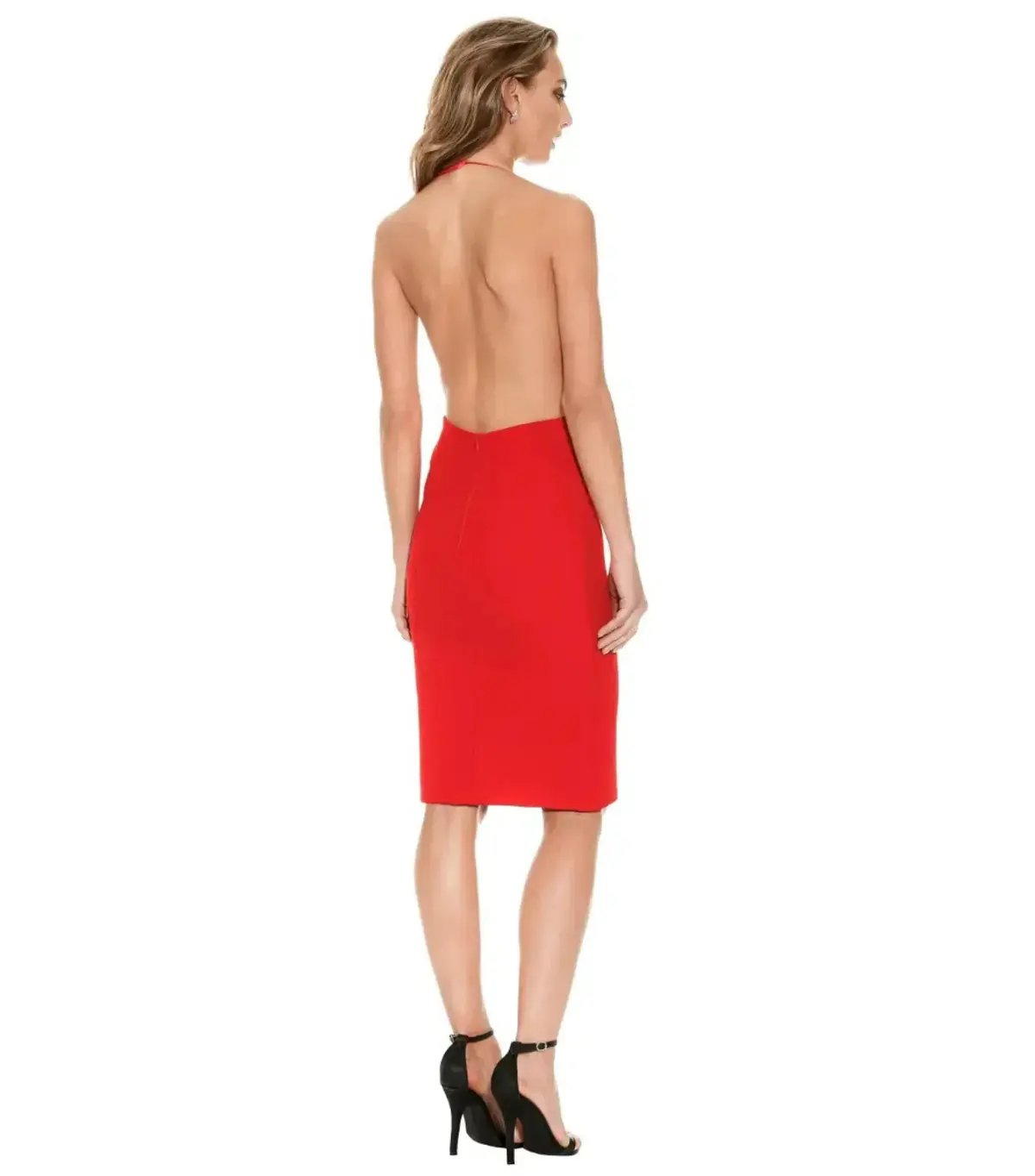 Natalie Rolt Mila Midi Dress in Rust Size AU 10 photo 2