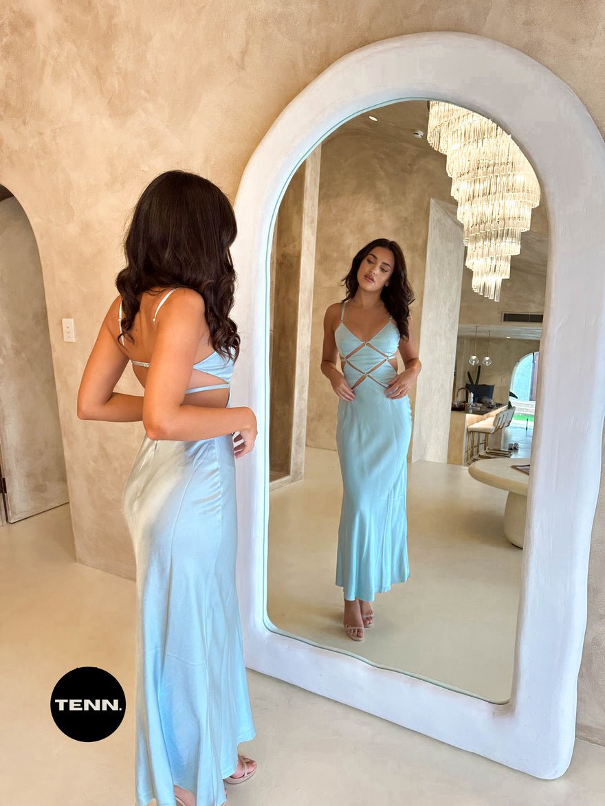Bec & Bridge Diamond Days Strap Maxi Dress - Cloud Blue photo 3
