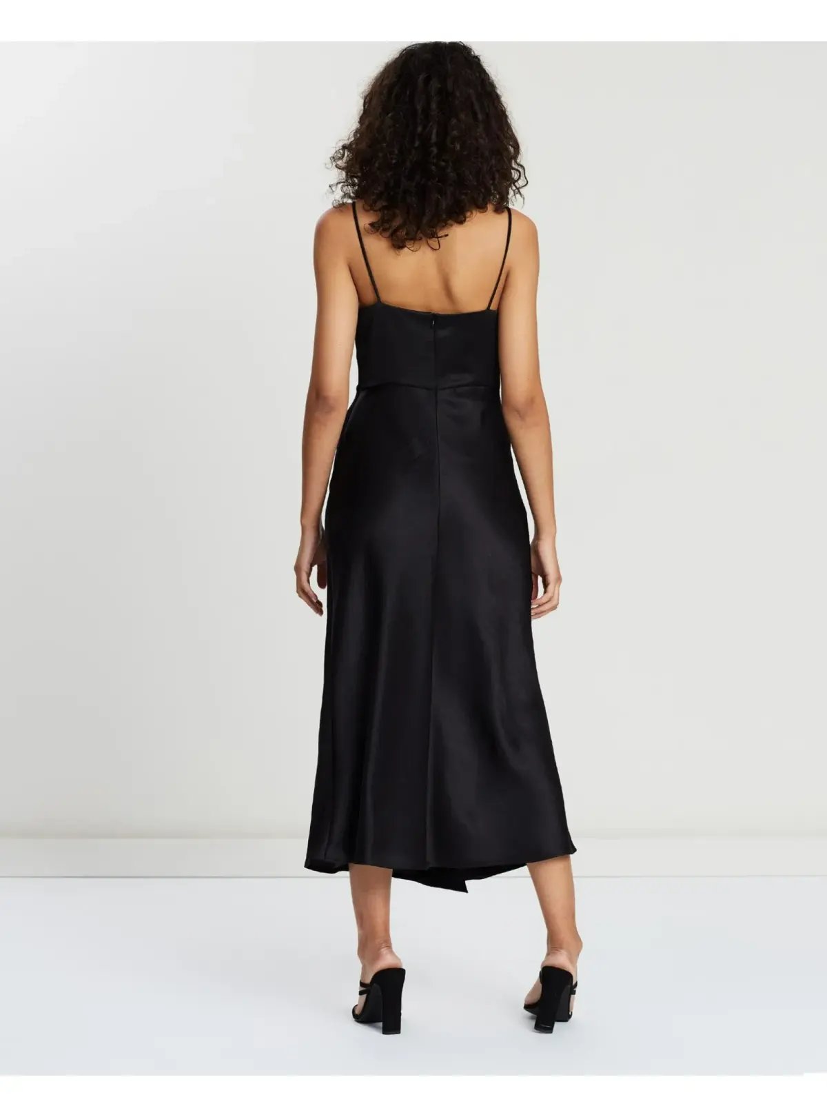 Bec & Bridge Gabrielle V Dress Black Size AU 8 photo 3