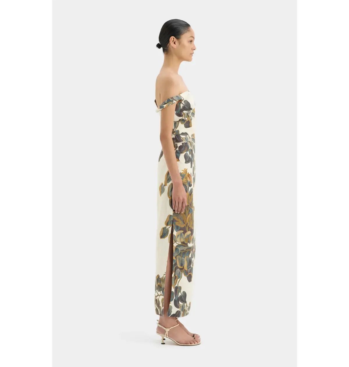 Sir the Label Evalita Twist Midi Dress Pine Valley Size 2 / AU 10 photo 3