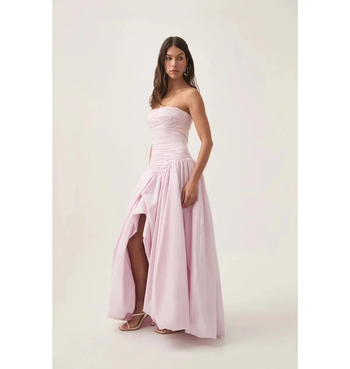 Aje The Label Bubble Hem Gown Violette Size 10 photo 2