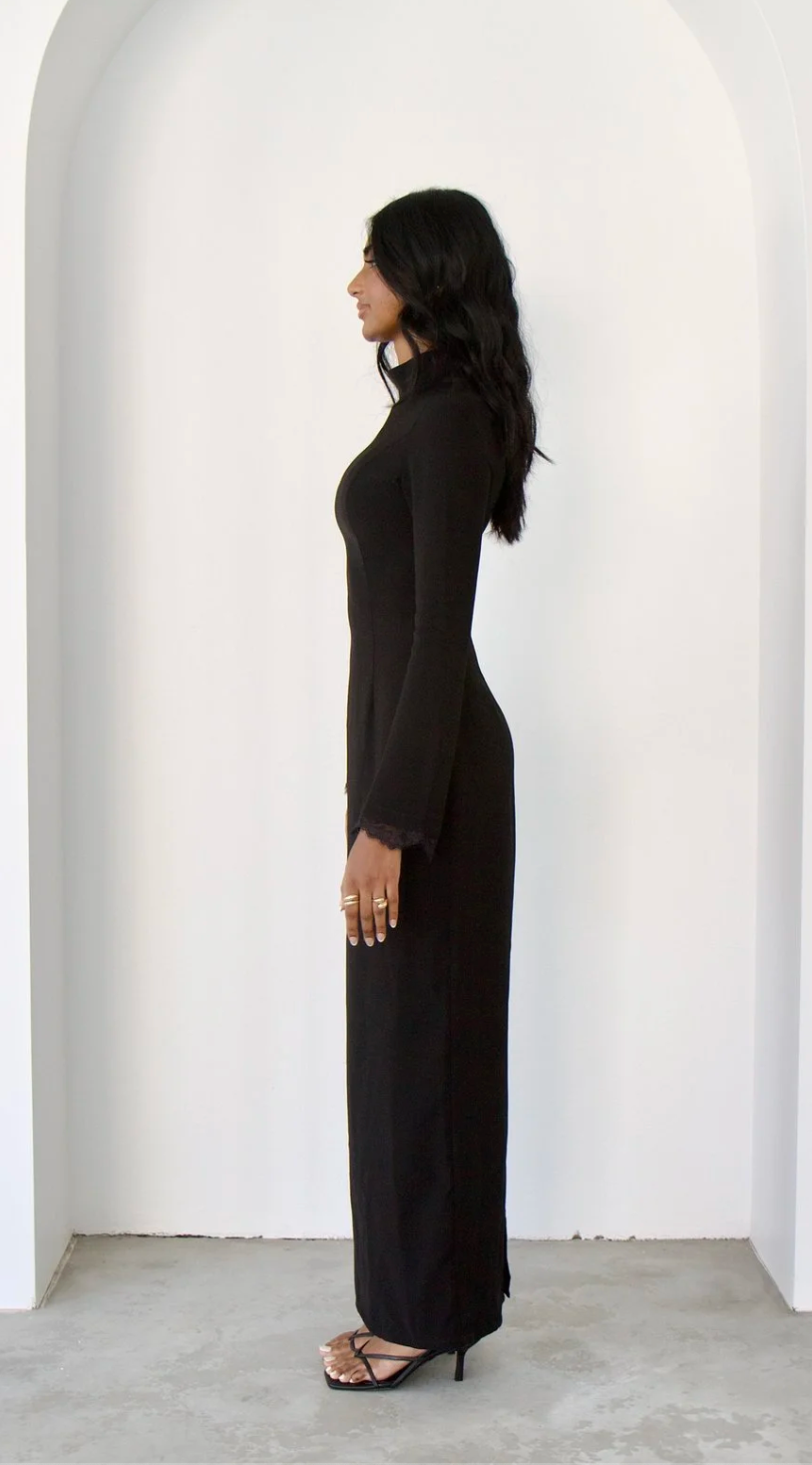 LUJANE DRESS BY ESMINA BLACK photo 3