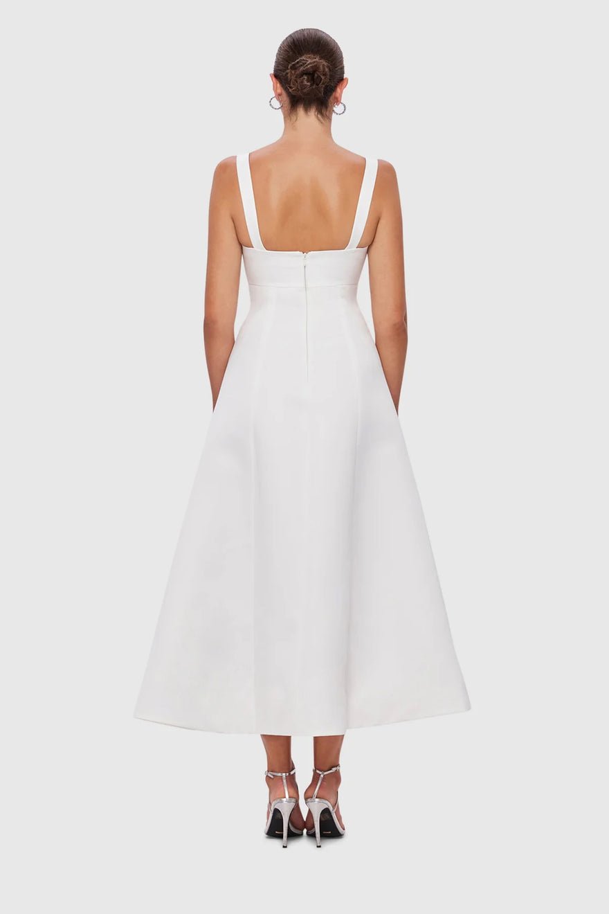 Leo Lin Odette Midi Dress - Snow photo 3