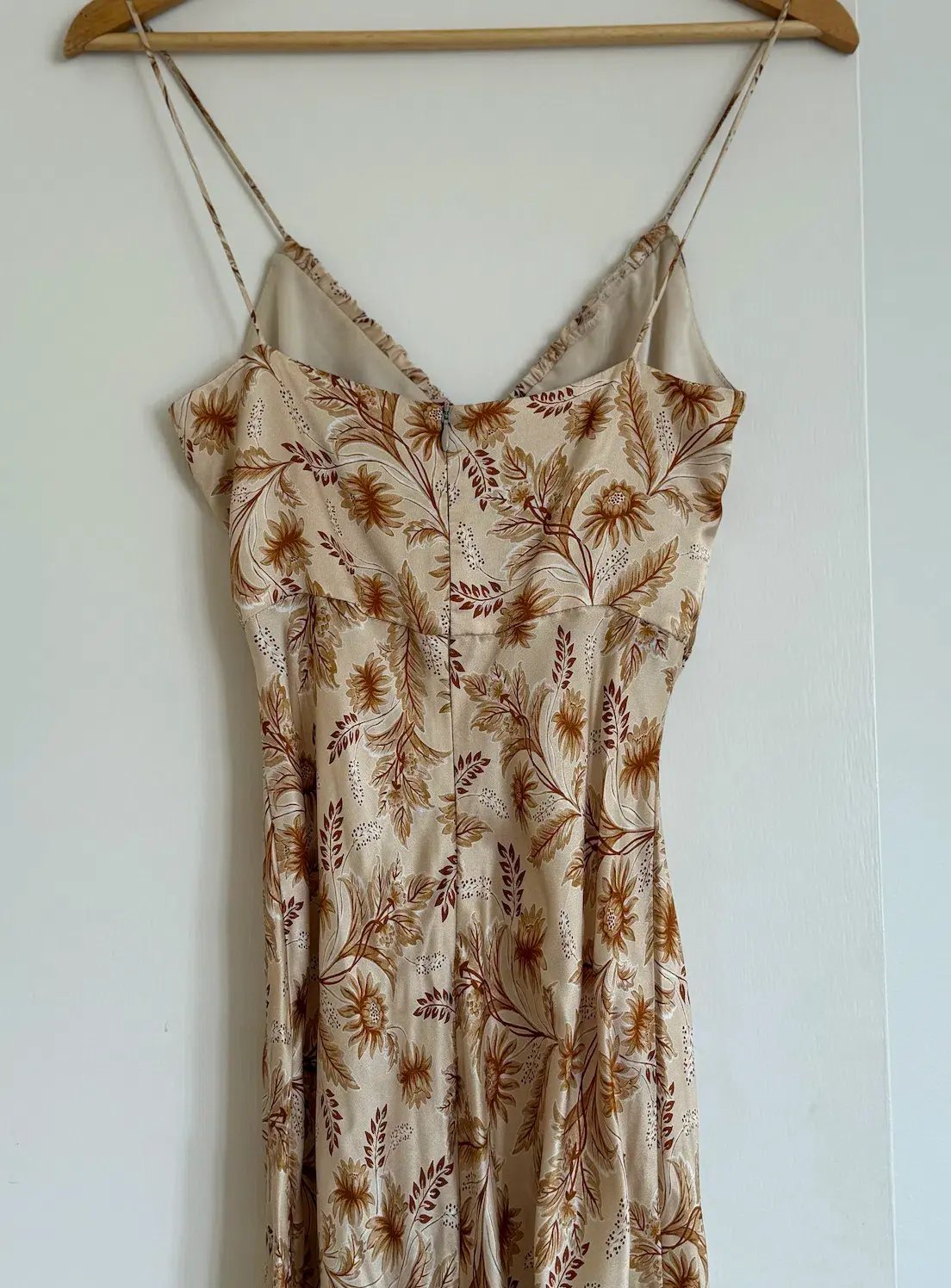 Bec & Bridge Fleetwood Midi Dress Cream Floral Size 8 photo 7