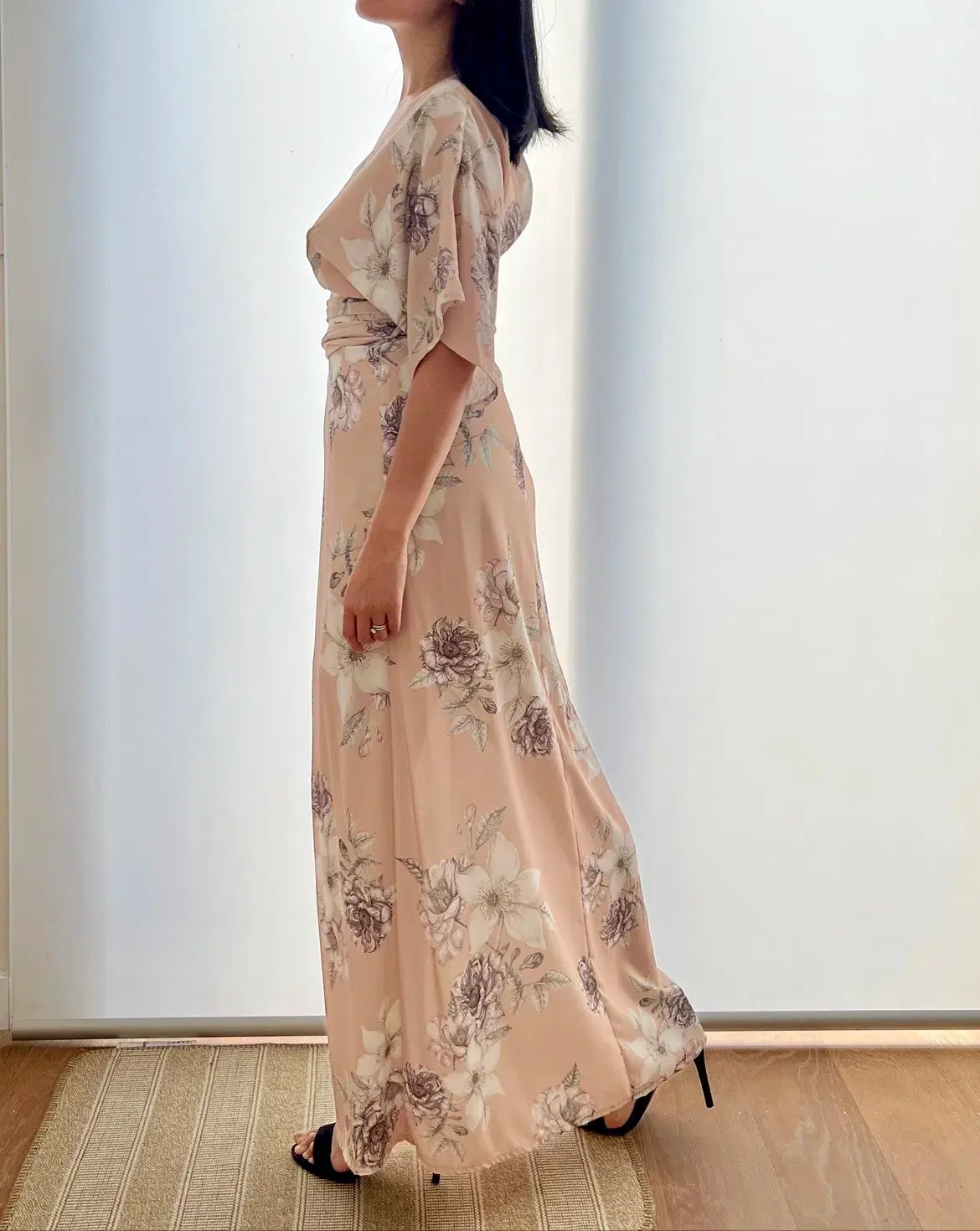 Sheike Bella Maxi Dress Floral Size 8 photo 3