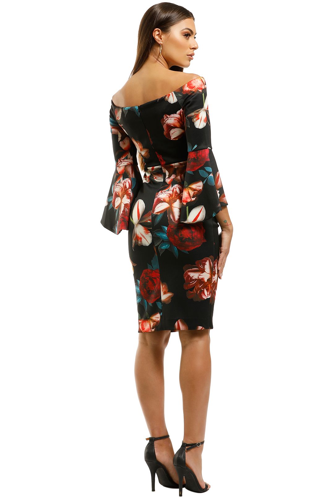 Petra Printed Scuba Dress photo 3