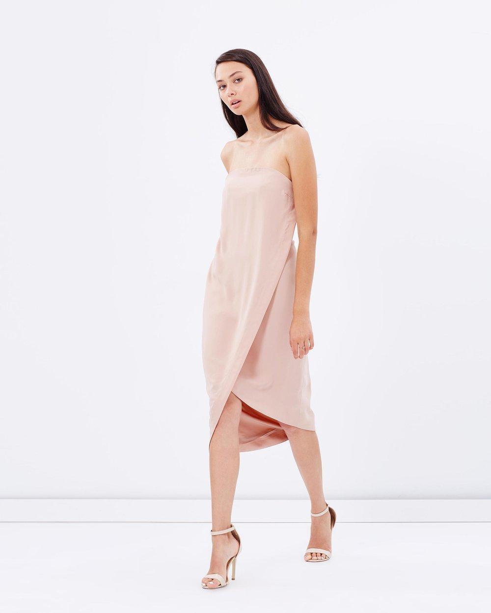Keepsake Visionary Dress in Nude size 12 photo 2