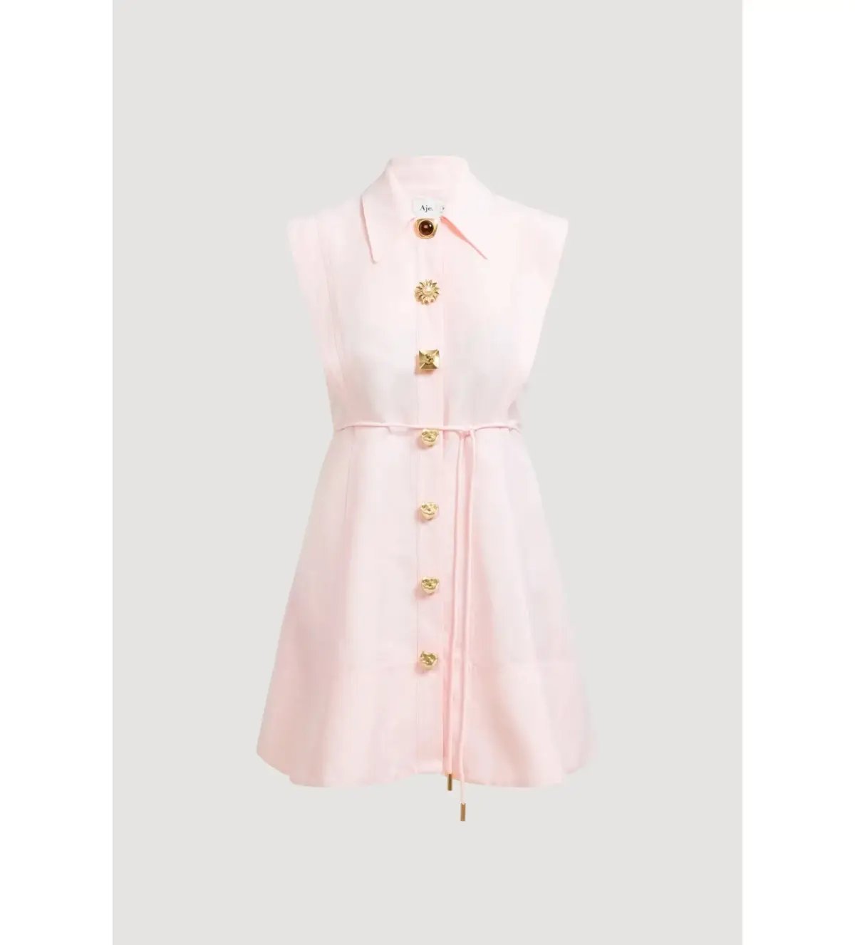 Aje Sacha Mini Dress Pastel Pink Size AU 10 photo 6