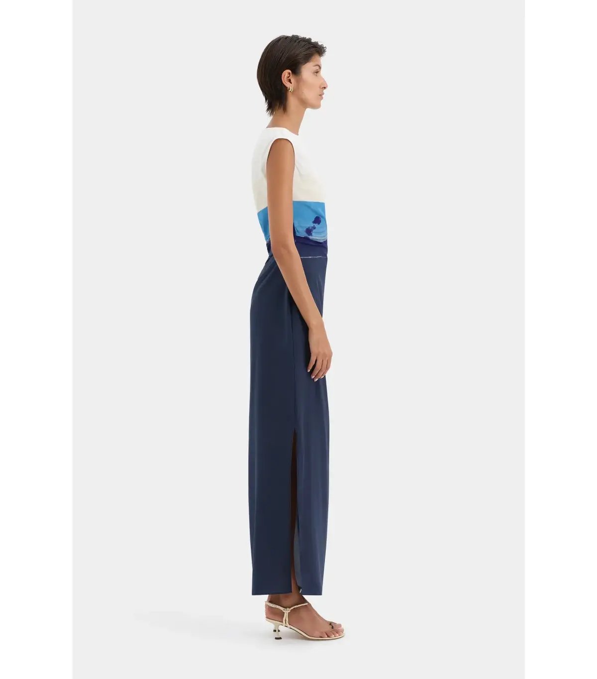 Sir the Label Mariner Midi Dress Shoreline Stripe Size AU 12 photo 7