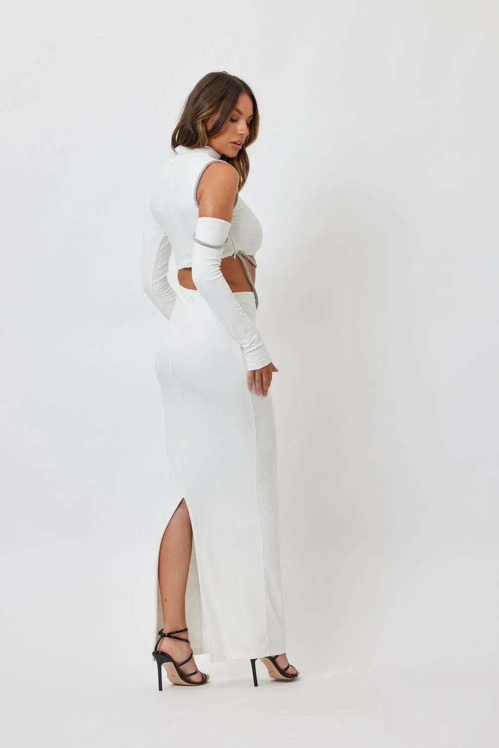 Bianca & Bridgett Sadie Dress White Size 8 photo 2