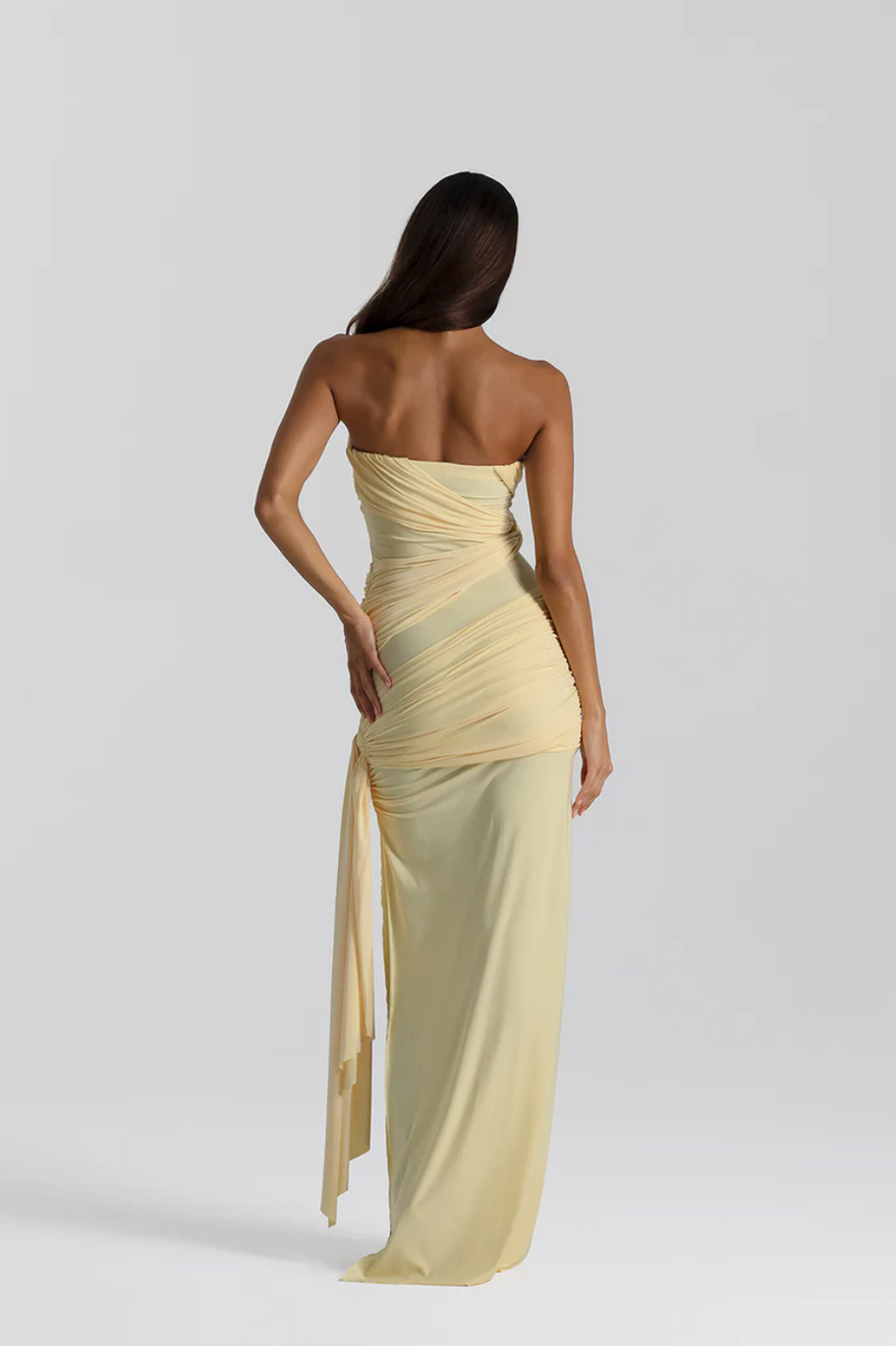 Natalie Rolt Miranda Gown - Lemon photo 3