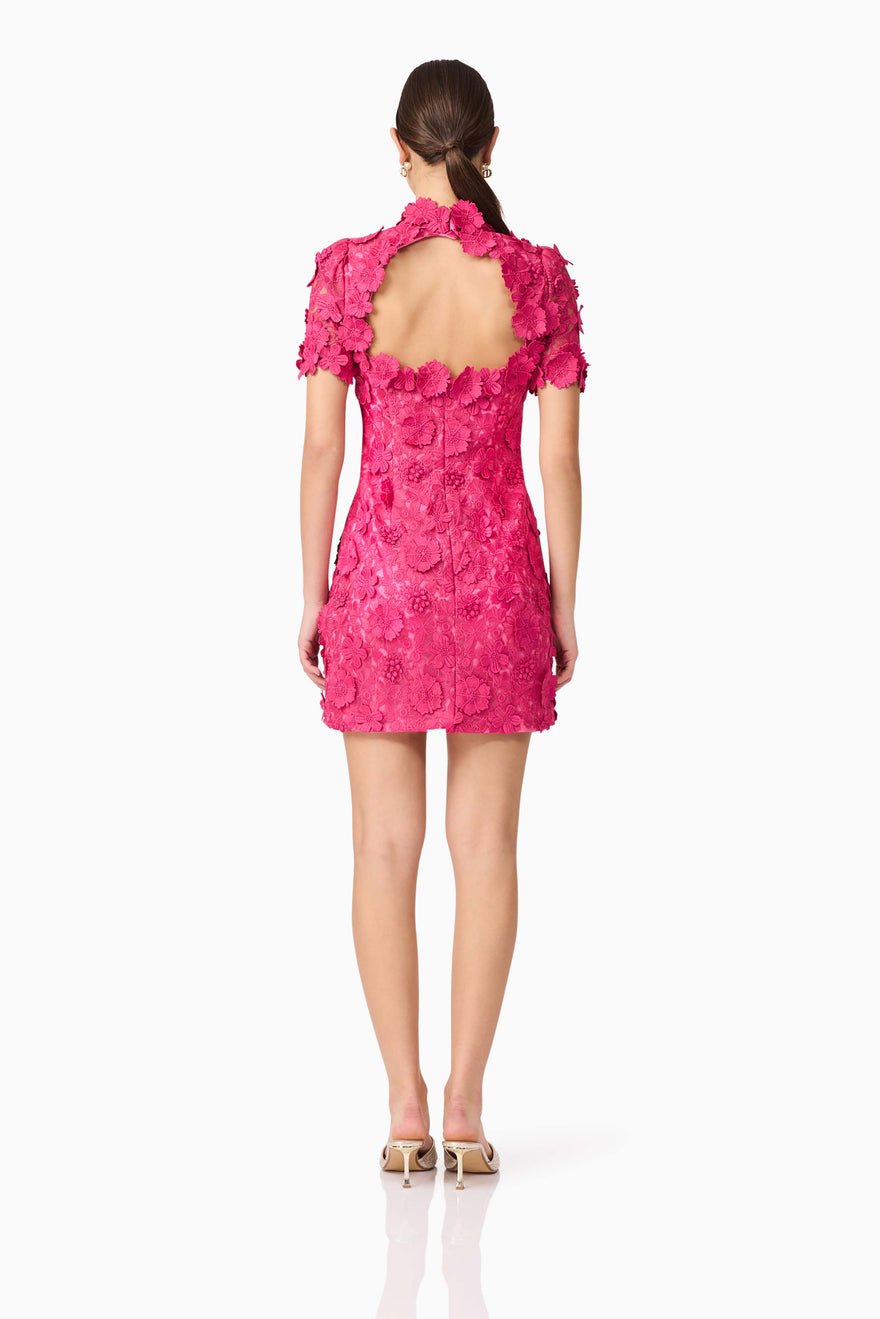 Elliatt Claudia Mini Dress - Fuchsia photo 2