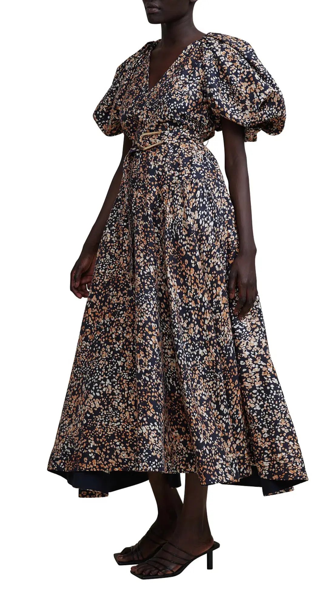 Acler Warner Wild Spot Print Maxi Dress photo 11