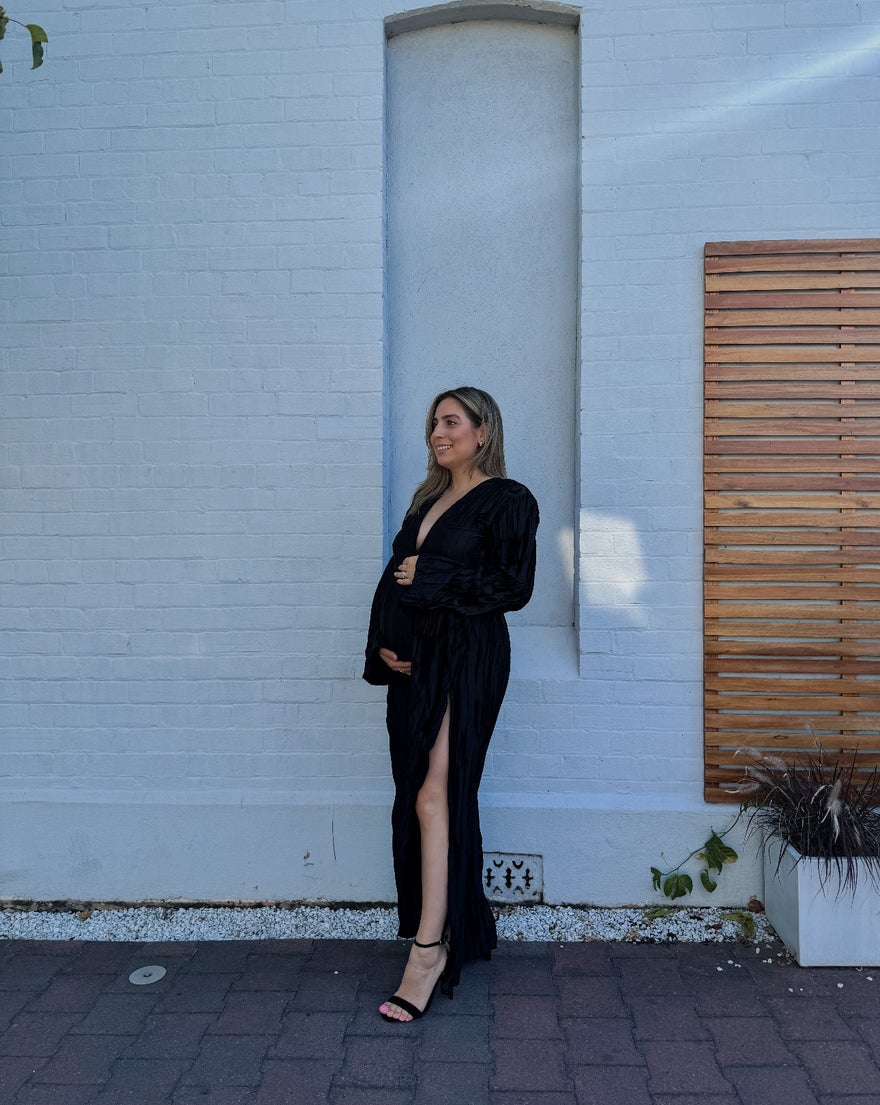 L'idée Costes Maxi Dress, Black photo 3