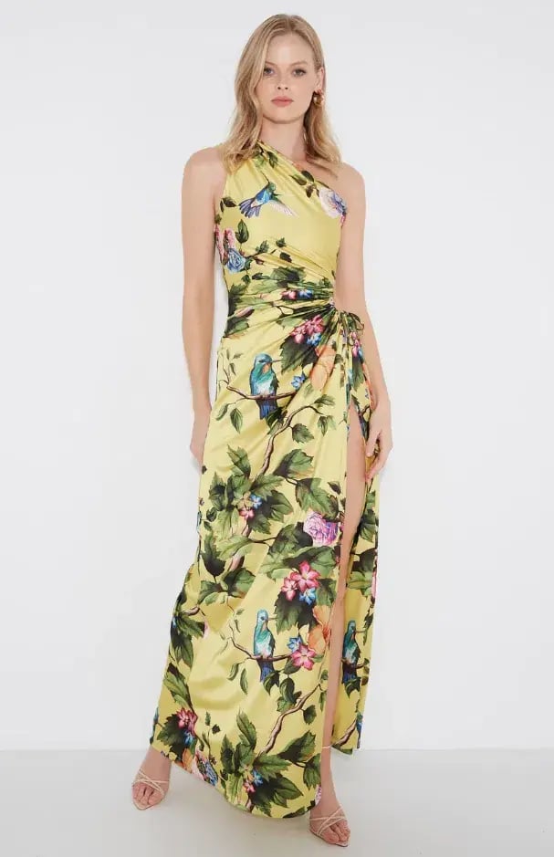 Sonya Moda Nour Maxi Dress Royal Botanica Floral Size 8 / S photo 2