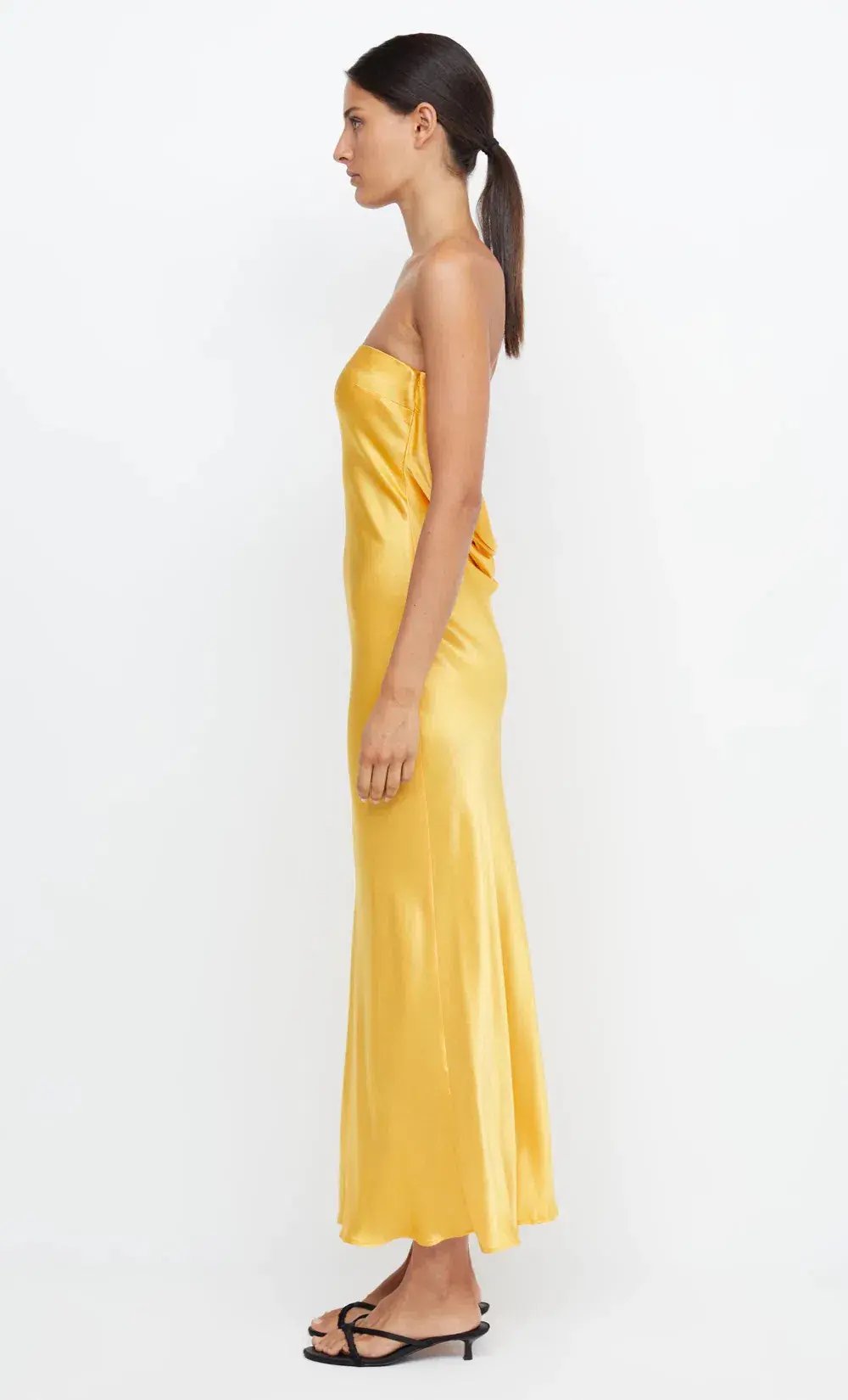 Bec & Bridge Moon Dance Strapless Dress Mango Size AU 10 photo 3