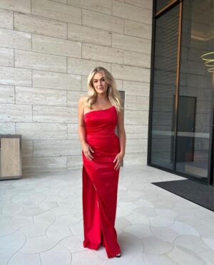 Tania Olsen Taipei Dress Red photo 2