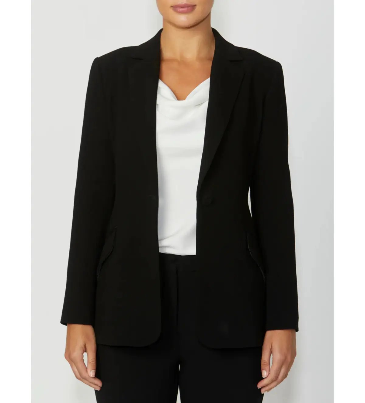 Anthea Crawford Lola Jacket Black Size AU 8 photo 3