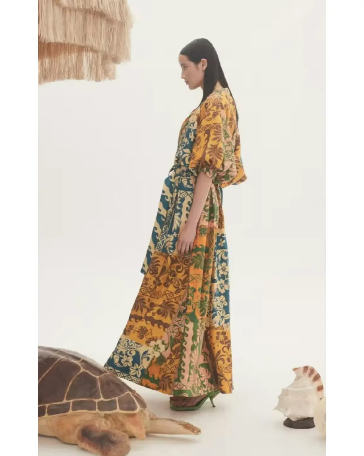 Alemais Archie Wrap Dress Multi Size AU 14 photo 2