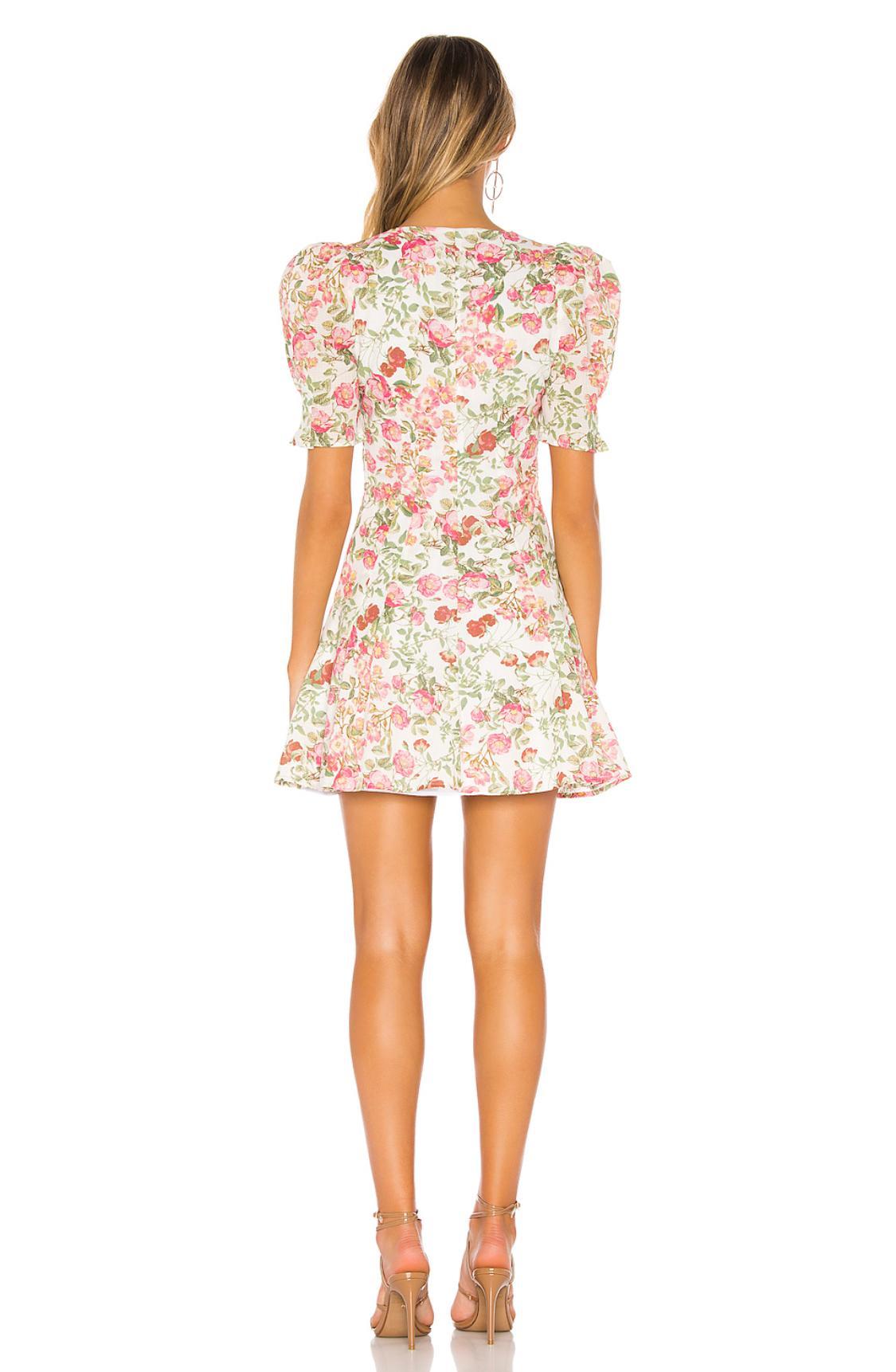 Bec & Bridge Le Follies Mini Dress Print Size 6 photo 2