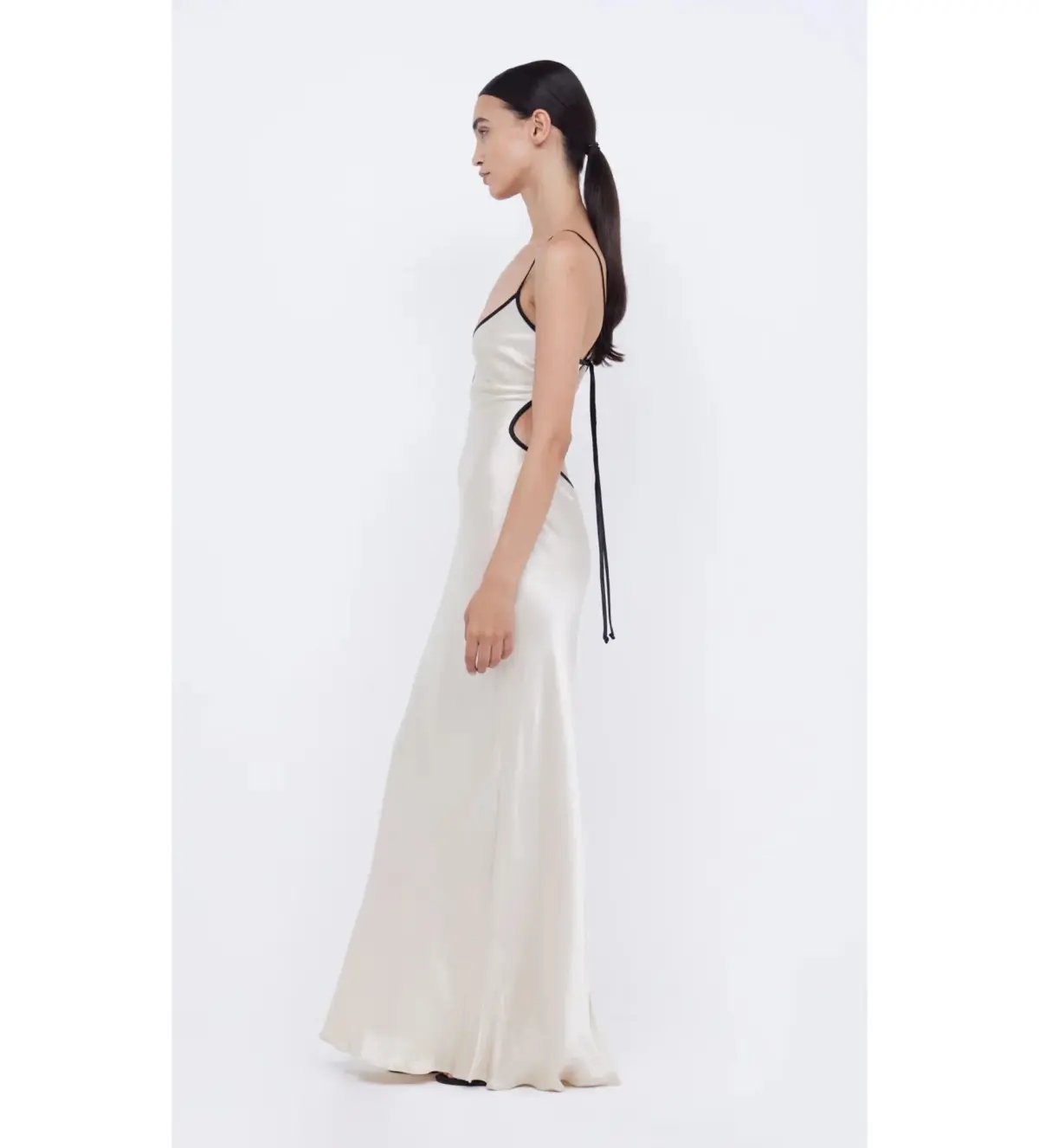 Bec & Bridge Cedar City Maxi Dress Sand/Black Size 6 photo 2