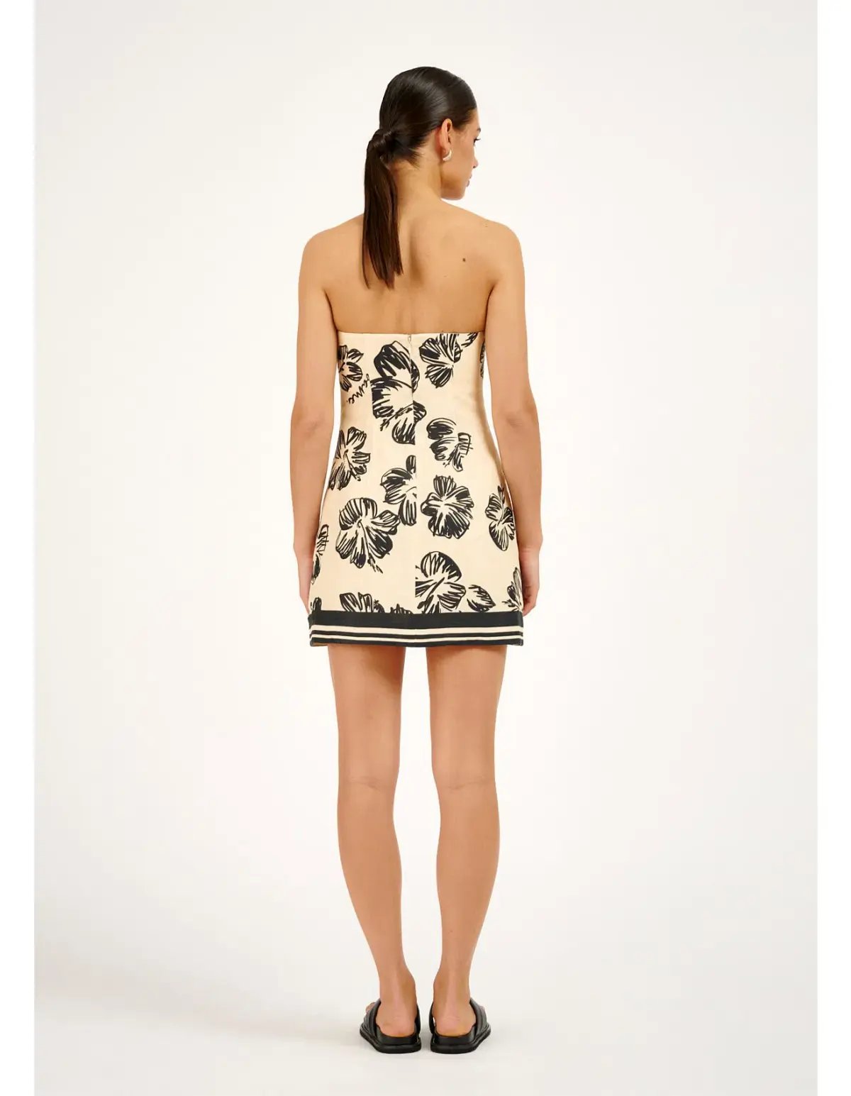 Roame Spencer Mini Dress Hibiscus Sunrise Size 3/AU 12 photo 2