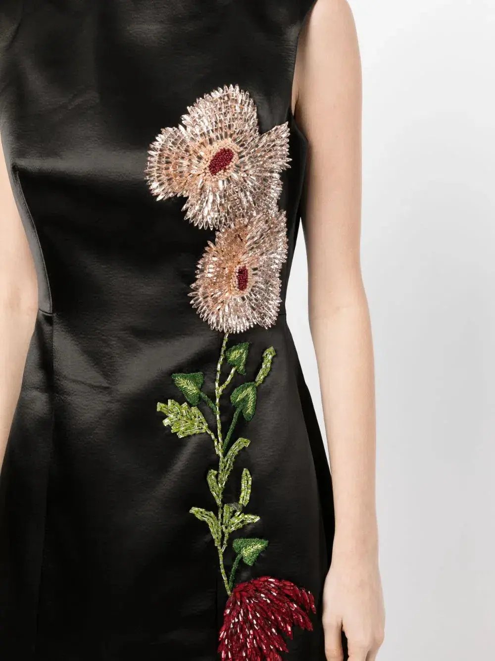Rachel Gilbert Yolanda Mini Dress Black Size 10 photo 2