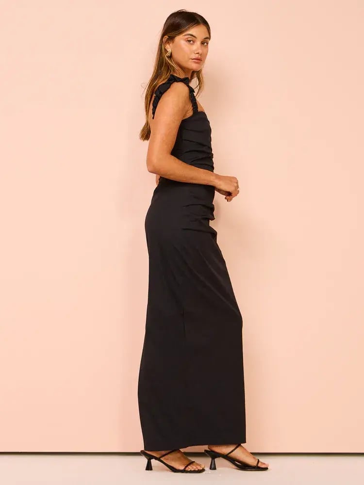 Sir The Label Azul Balconette Gown Black Size 1 / AUS 8 photo 3